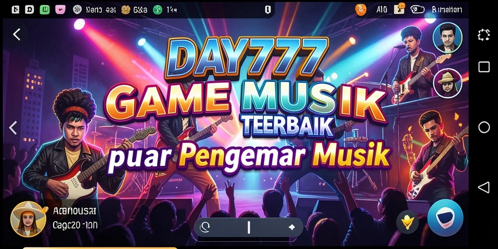 Tampilan gameplay DAY777 yang penuh warna dan mencengangkan.
