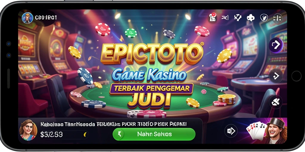Tampilan gameplay EPICTOTO dengan grafik yang memukau dan permainan yang seru.