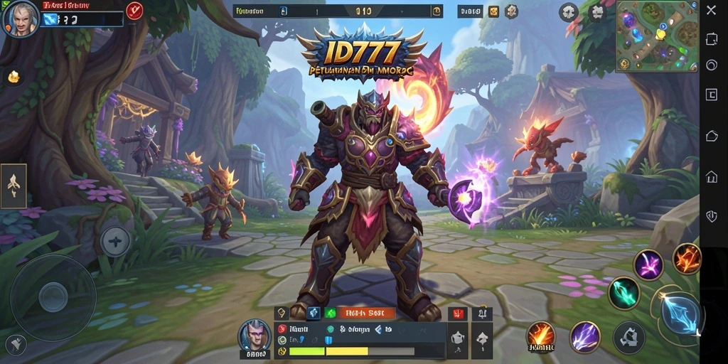 Tampilan gameplay menakjubkan dari ID777 yang penuh petualangan.