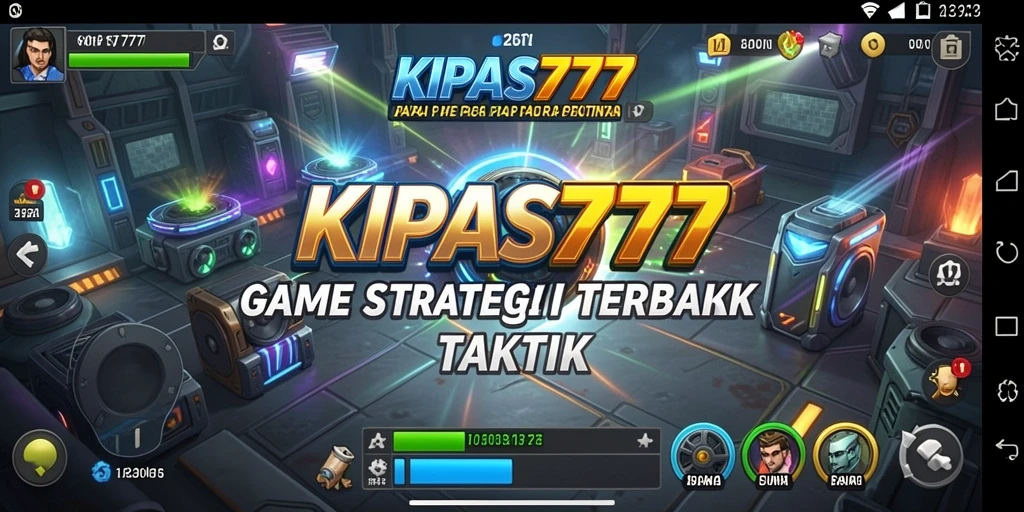 Tampilan layar permainan KIPAS777 yang penuh aksi dan strategi.