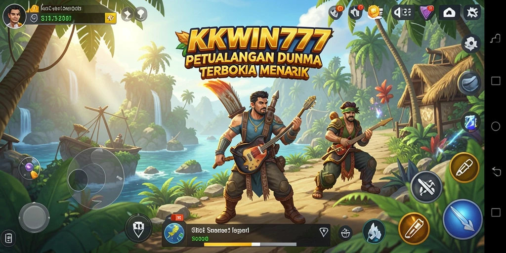 Tampilan gameplay seru di dunia terbuka KKWIN777.