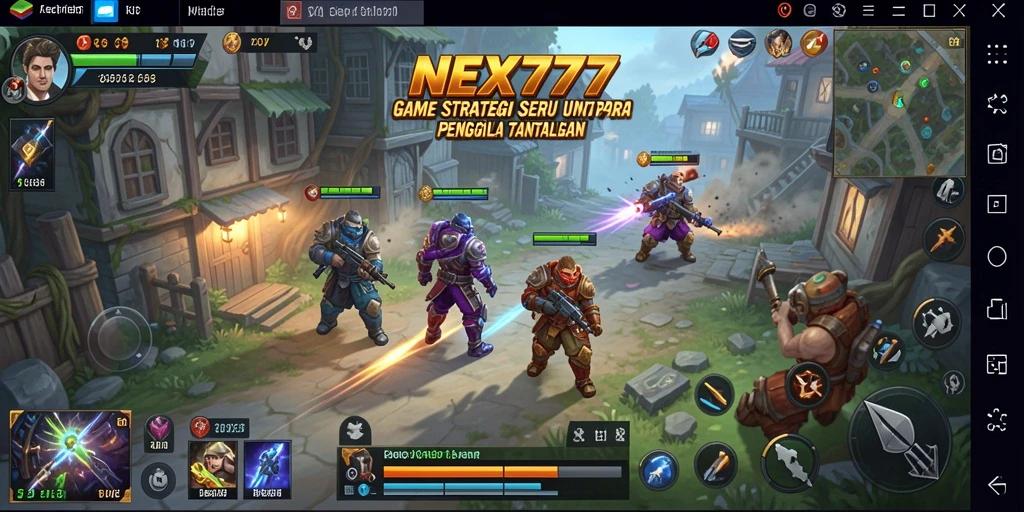 Tampilan gameplay NEX777 yang penuh strategi dan tantangan.