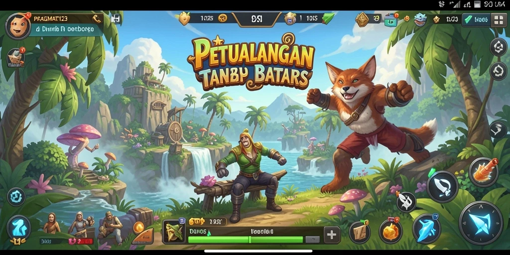 Tampilan gameplay PRAGMATIC123 dengan petualangan di dunia terbuka yang luas.
