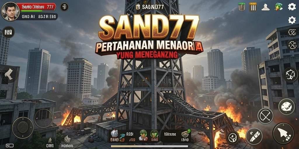 Gameplay menara pertahanan yang mendebarkan dan strategis.