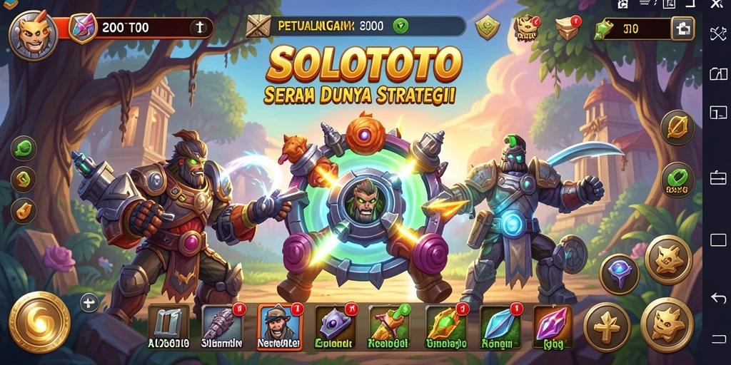 Gameplay seru dan menantang di SOLOTOTO.
