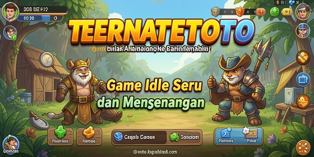 Tangkapan layar yang menunjukkan keseruan gameplay Idle TERNATETOTO.